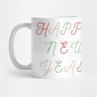 Happy New Year Colourful Mug